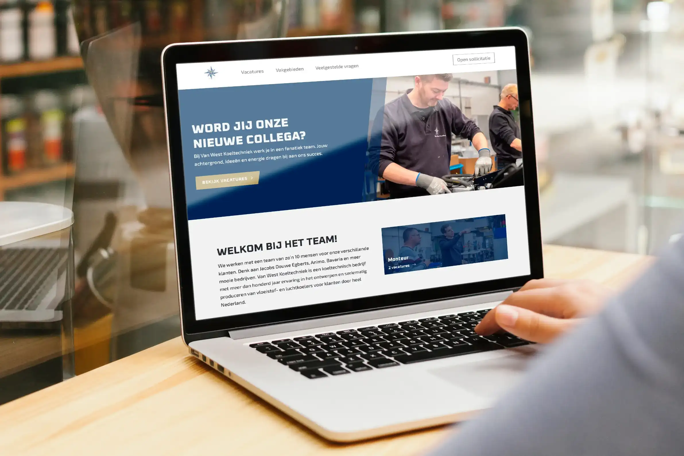 Werkdeal Werkenbij website